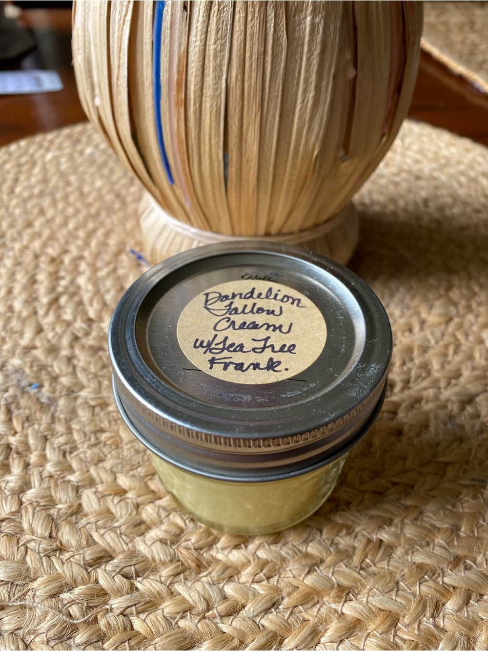 Natural Tallow Skin Balm- Home Crafted